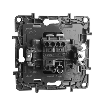 Taster Klingeltaster schwarz Niloe Step 863509