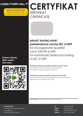 Sicherungskasten Unterputz Verteilerkasten 2-reihig 24 Module 8xMCB 1xRCCB VDE Unterverteilung verdrahtet Verteilerschrank mit Sicherungen 505,50x348x98mm Hager Hohlwand Verteiler Abzweigklemmen L1, L2, L3, N, PE Doktorvolt  DV-6210-PT
