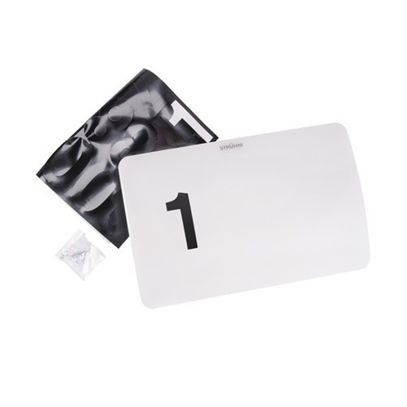 Hermetische LED-Lampe mit beleuchteter Hausnummer Dämmerungssensor 7W MORGAN LED 03921