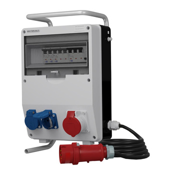 Stromverteiler TD-S/FI 1x16A 2x230V SKHU Kabel Doktorvolt® DV-0120-D