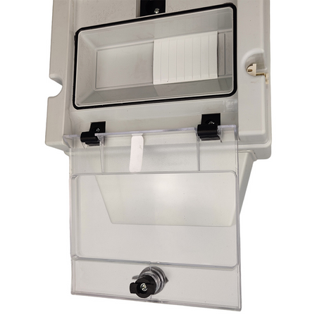 Gehäuse für Messgeräte 540x230x190mm IP65 grau OZP 38.01