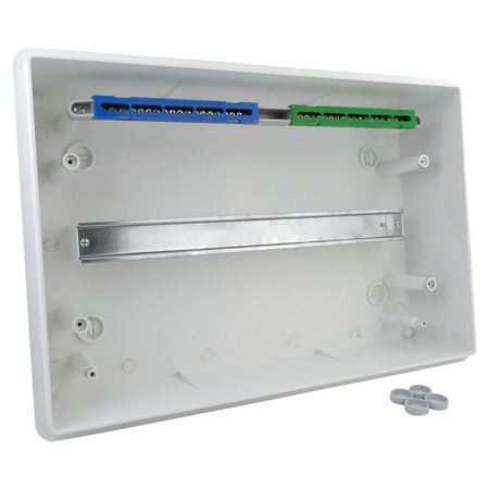 Feuchtraumverteiler Unterverteilung Verteilerkasten 1000V RHp 18/B UP IP65 18Module UP E-P 36.179