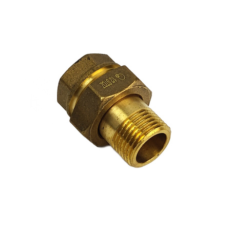 Messing Gewindefitting Diamond Verschraubung Muffe Nippel ART.61-15.P-SRUB