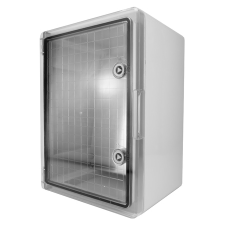 Leergehäuse mit transparenter Tür 300x400x220mm Schaltschrank Aufputz Verteilerschrank IP65 IK10 TP Electric 3310-525-0100