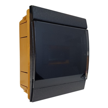 Unterputz Verteilerkasten IP40 2/4 Module schwarz M-L 970.04.N