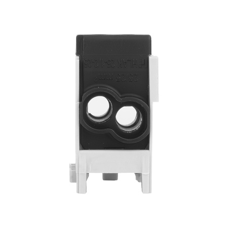 Hauptleitungsklemme Abzweigklemme HLAK 25-1/2/25 M2 schwarz Klemmblock Verteilerklemme 1P 1,5-25 mm2 Pollmann 208 2080192
