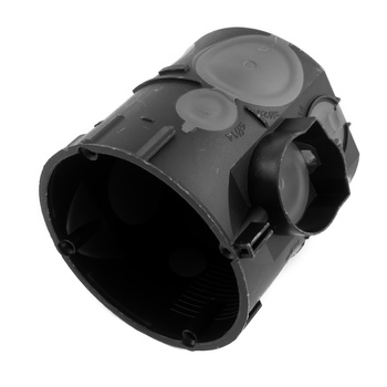 F-tronic Unterputzdose Hohlwanddose 25 Stück 2xM20 2xM25 Gerätedose winddicht Elektronikdose schwarz VDE 732 E1072K