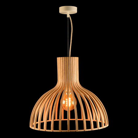 Hängelampe Decken Lampe Holz Eiche Beleuchtung Doktorvolt DV-6122-LR-01