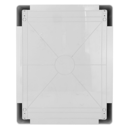 Leergehäuse mit transparenter Tür 400x500x180mm Schaltschrank Aufputz Verteilerschrank IP65 IK10 TP Electric 3310-540-0100