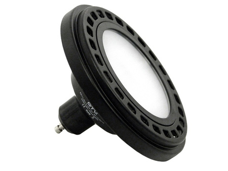 GTV LED Leuchtmittel 12W GU10 120° ES111 schwarz Lampe Glühbirne LD-ES11101-30