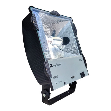 Set: Flutlichtstrahler HQI IP65 + Intelligente Lampe LED 125W 6000K Doktorvolt DV-4876-M-APE125