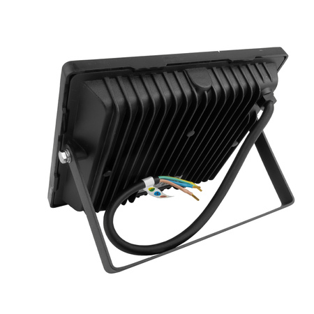 LED Außenstrahler 50W GTV Flutlicht schwarz IP65 Außenwandstrahler 4000lm GT-GCX50W-40