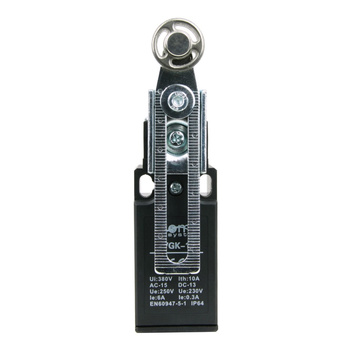 Positionsschalter Endschalter mit einstellbarer Rollenhebel 1NC/1NO Rollenschalter Grenztaster XBS MVGK-145