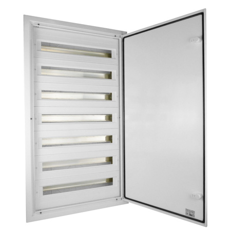 Verteilerkasten IP54 DARP-168 7x24 Unterputz Alutür Unterverteiler Sicherungskasten E-P 9.724