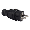 Uni Schuko Gummi Stecker 16A 230V IP44 XBS MXG-19