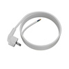 Anschlusskabel 3m mit Winkelstecker Uni-Schuko 250V 16A 3x1,5 mm² OMY PP-50 Weiß W-97181
