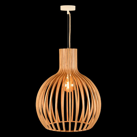 Hängelampe Decken Lampe Holz Eiche Beleuchtung Doktorvolt DV-6139-LR-02