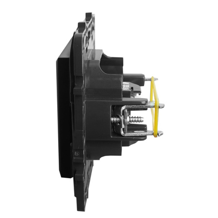 Computersteckdose RJ45 CAT5e UTP schwarz Niloe Step 863559