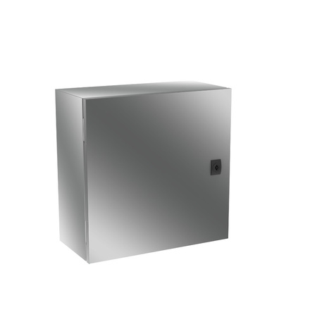 Doktorvolt Verteilerkasten Aufputz Sicherungskasten aus Edelstahl StBox- 4.4.2 StBox 4.4.2