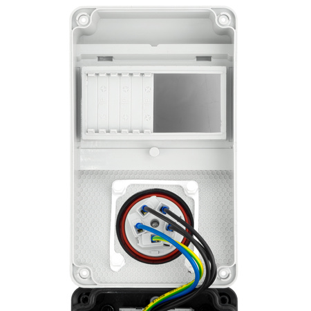Baustromverteiler XS 16A 2x230V Leitungsschutzschalter SIEMENS  Stromverteiler IP44 Doktorvolt  DV-6081-D