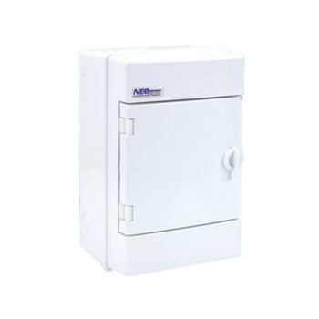 Feuchtraumverteiler Kleinverteiler Verteilerkasten 1000V RH4/B 4Module Aufputz Sicherungskasten IP65 AP VDE E-P 36.03