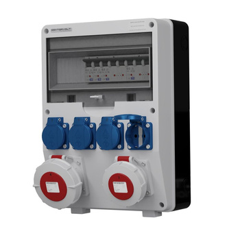 Stromverteiler TD-S 32A 16A 4x230V IP54 Doktorvolt® DV-0069-D