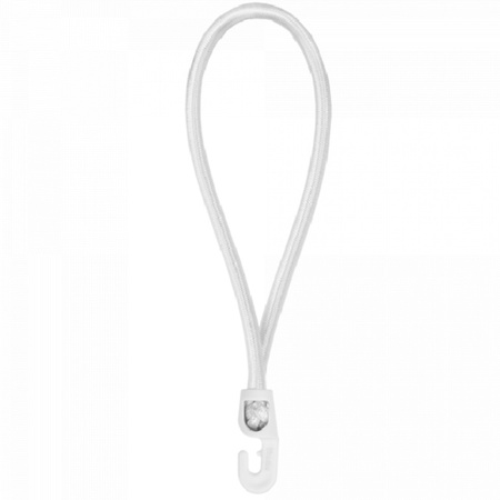 Spanngummi mit PVC Haken 0,4x25cm weiss Bradas BCH3-0425WH-E