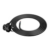 Anschlusskabel 1,8m mit Winkelstecker Uni-Schuko 250V 16A 3x1,5 mm² OMY PP-50 Schwarz W-98206
