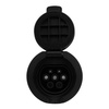 Ladesteckdose Typ 2 EU 16A 3P 250V IP54 Ladedose Wallbox Elektroauto EV FEAC-S-016A-P1