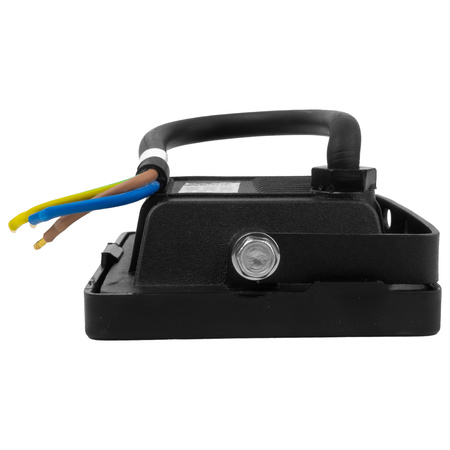 LED Außenstrahler 10W GTV Flutlicht schwarz IP65 Außenwandstrahler 800lm GT-GCX10W-40