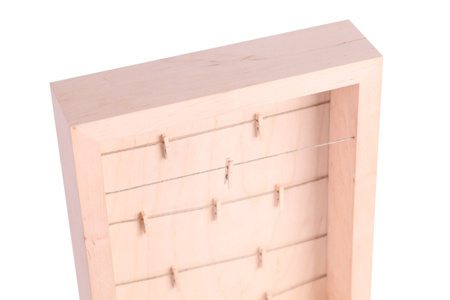 3D-Bilderrahmen A4 Holzrahmen + Klamern, zum Befüllen DragonFrames R3DSO4A4 KLA