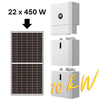 Komplettset Hybrid-System 10kW BluE KStar E10KT Wechselrichter 3-phasig Batteriespeicher mit Solarmodule DV-1468-PV-SET