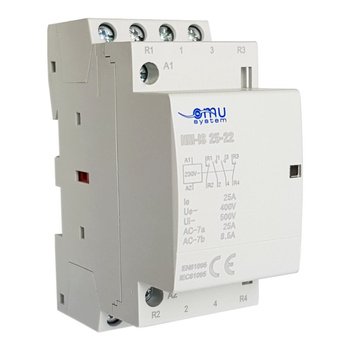 Modular Leistungsschütz Schütz 25A 4kW 230V AC 2NO 2NC 35mm DIN Montage XBS M-IS 25-22