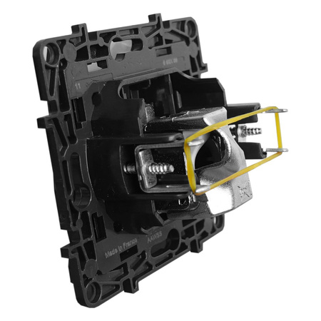 Computersteckdose RJ45 CAT6 UTP schwarz Niloe Step 2564