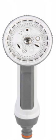 Gartenbrause Handbrause Schlauchbrause Wasserspritze Reinigungsspritze Sprühpistole 9-funktionen WHITE LINE WL-EN11TK