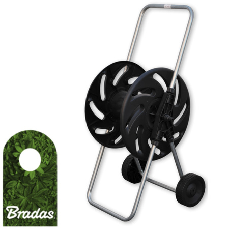 Schlauchwagen mit bis zu 80 m Kapazität für 1/2" Schlauch Schlauchaufroller Bradas 0861/ AG280