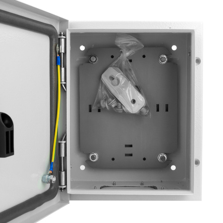 Doktorvolt Verteilerkasten Aufputz Sicherungskasten aus Metall SIBox 2,5.2.1,4