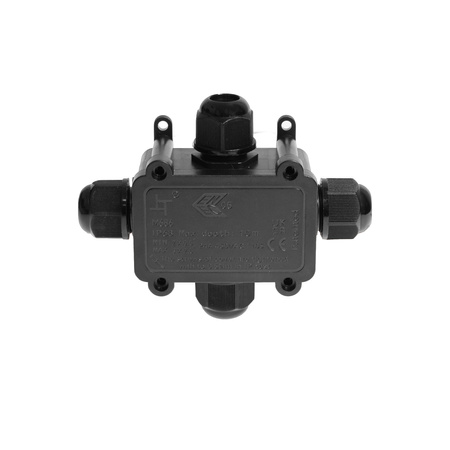 Hermetische 4-fach Anschlussdose PP4-3T IP68 0,5–2,5 mm² W-00405