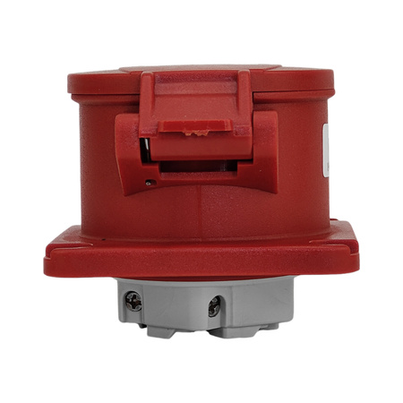 CEE Einbausteckdose gerade 400V 16A 5P 75x75mm TP Electric 3105-322-1675