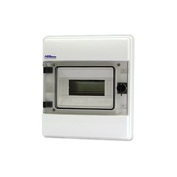 Feuchtraumverteiler Verteilerkasten Unterverteilung Kleinverteiler 1000V RHp 8 IP65 8Module UP E-P VDE 36.808