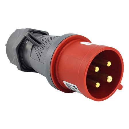 Stecker CEE 4P 32A VDE Mobilstecker 400V TP-Electric 3126-301-1601