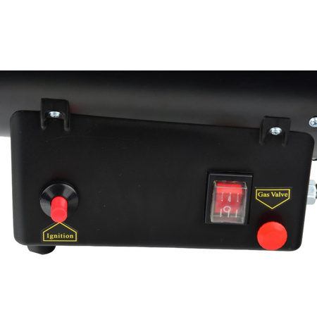 Gasheizgebläse 15kW mit einem Druckminderer G80410