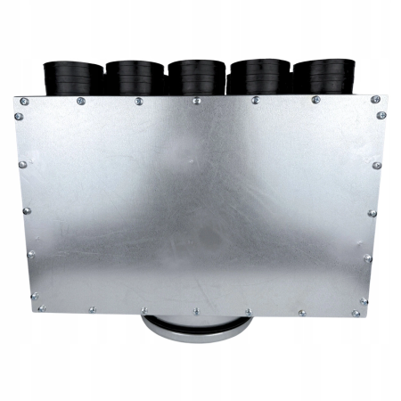 Lüftungsverteiler Verteilerkasten 10x75 Ø200 Wohnraumlüftung Luftverteiler E-KRT-10x75/200-OC