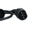 Ladekabel Typ 2 230V 32A 7.3kW 5 Meter IP54 Ersatzteil Wallbox Elektroauto MEAC-S-032A-V1-03-5