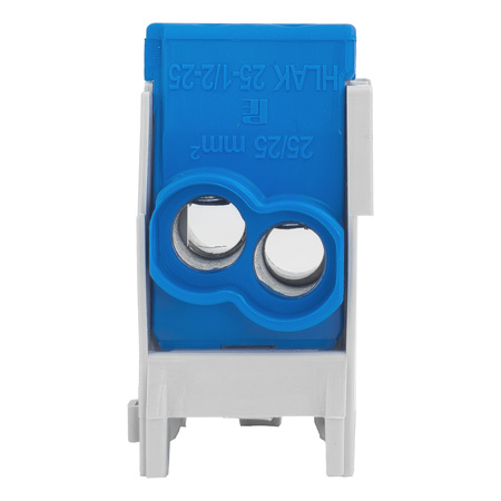 Hauptleitungsklemme Abzweigklemme HLAK 25-1/2/25 M2 blau Klemmblock Verteilerklemme 1P 1,5-25 mm2 Pollmann 208 2080189