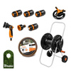 BLACK LINE Schlauchwagen 1/2" 20m mit Sprühset & Sprinkler BRADAS ECO-AG26020SET2