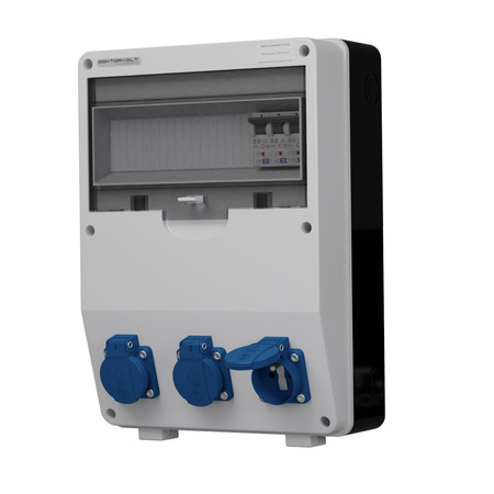 Stromverteiler TD-S 3x230V franz System Doktorvolt® DV-9924-F
