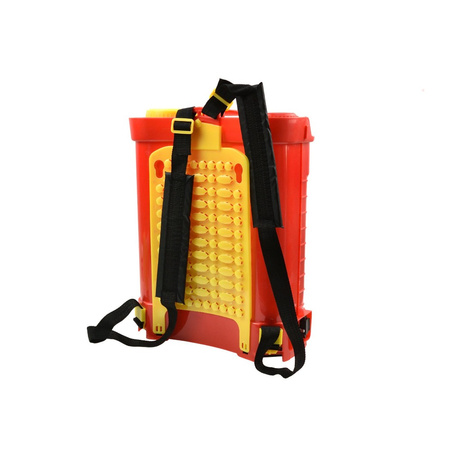 Drucksprüher Akku Rucksack 16 L rot / blau G73252