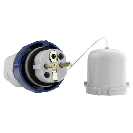 Stecker 230V 16A IP67 Uni-Schuko Doktorvolt 9993