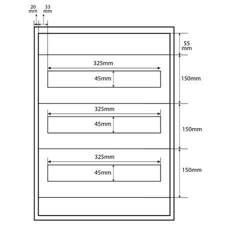 Doktorvolt Verteilerkasten Aufputz Sicherungskasten aus Metall 54 Module 3-reihig IP30 MN54/3/18